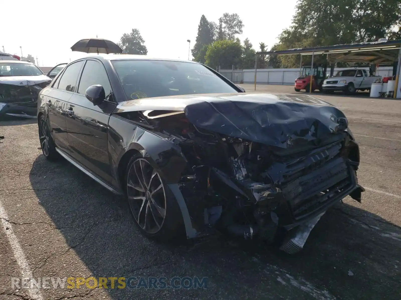 1 Photograph of a damaged car WAUA4AF40KA109397 AUDI S4/RS4 2019