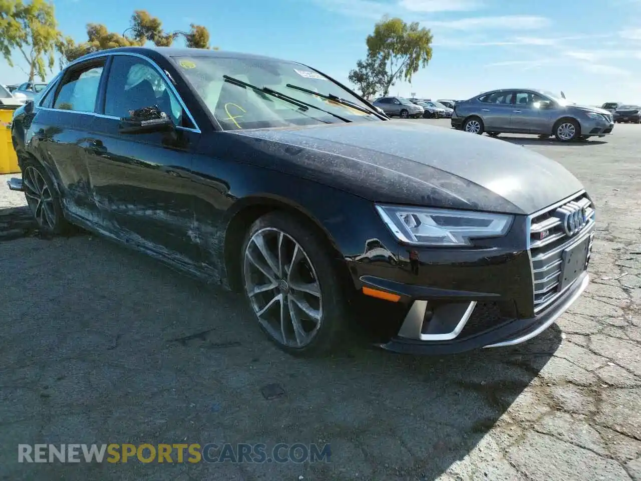 1 Photograph of a damaged car WAUA4AF44KA019279 AUDI S4/RS4 2019