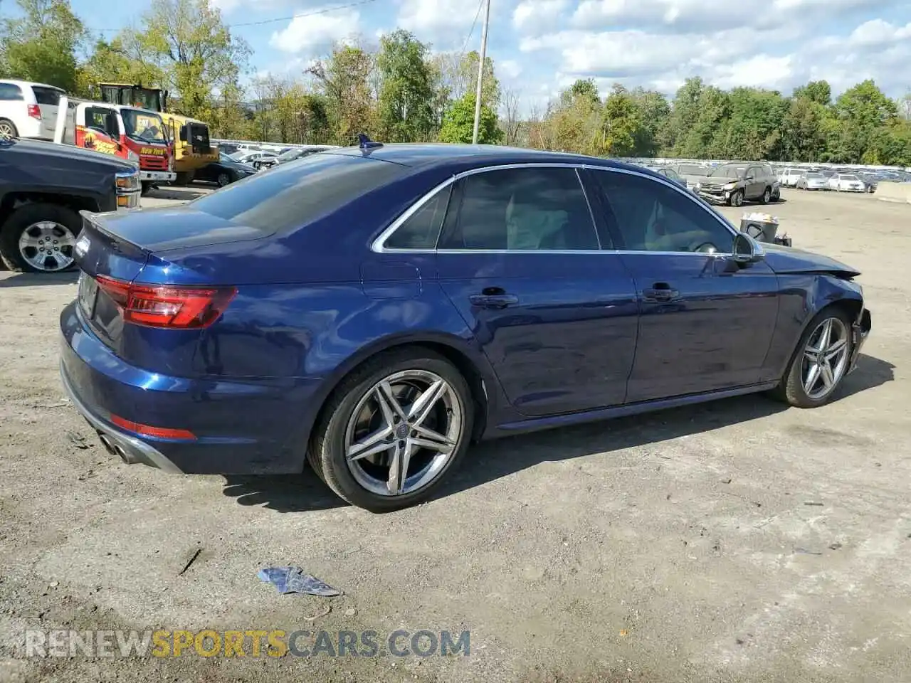 3 Photograph of a damaged car WAUA4AF46KA097997 AUDI S4/RS4 2019