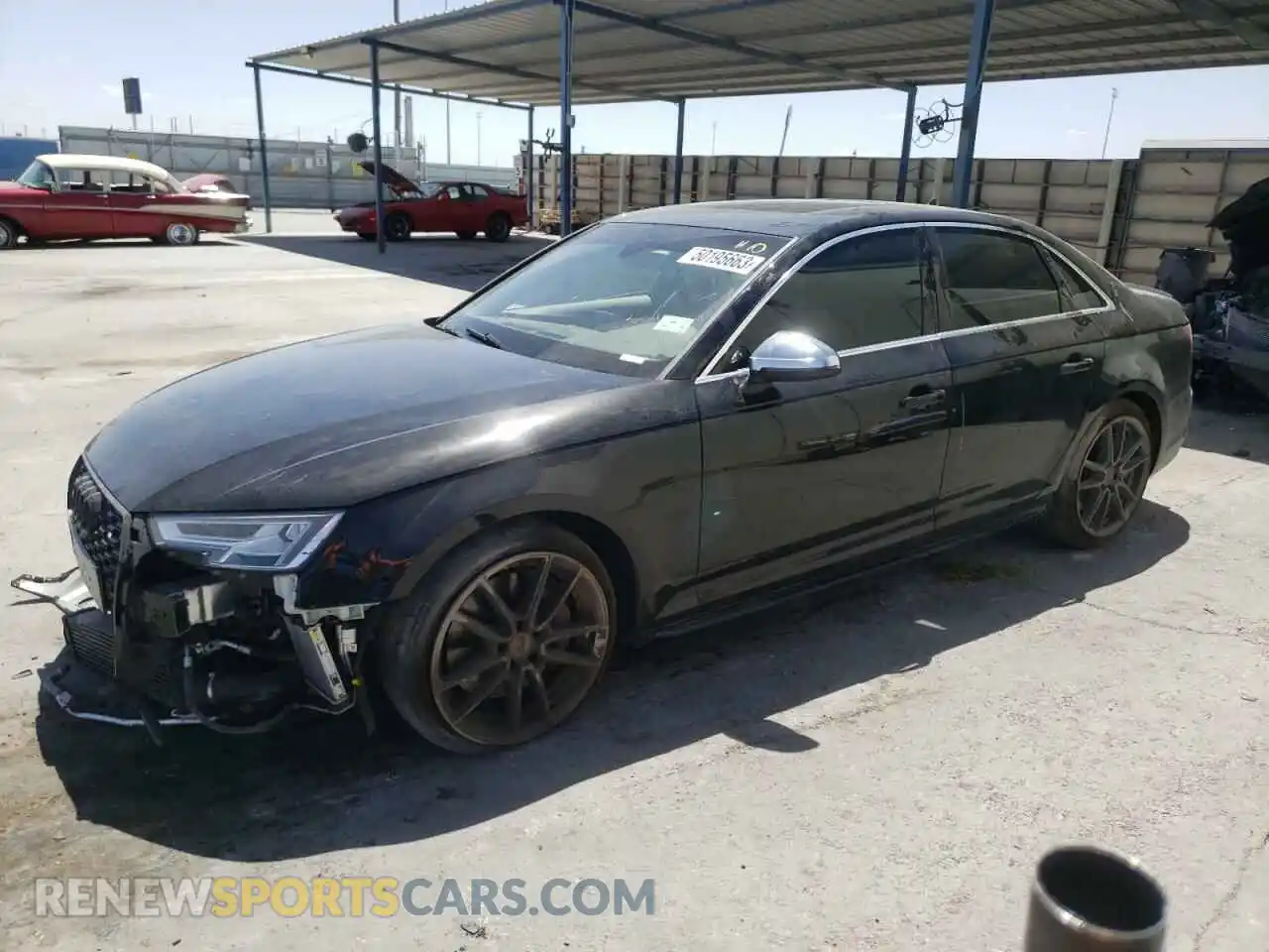 1 Photograph of a damaged car WAUA4AF48KA003859 AUDI S4/RS4 2019