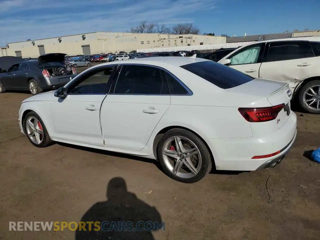 2 Photograph of a damaged car WAUB4AF44KA114767 AUDI S4/RS4 2019