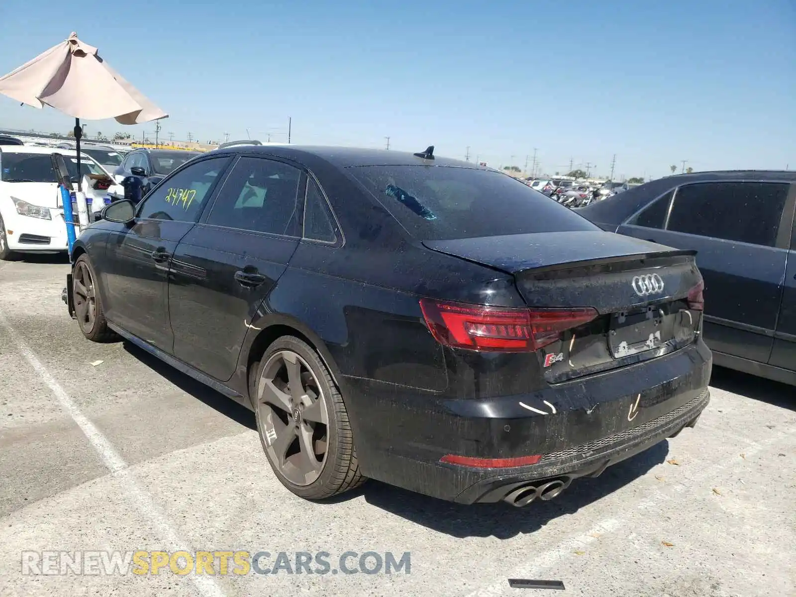 3 Photograph of a damaged car WAUB4AF45KA098577 AUDI S4/RS4 2019
