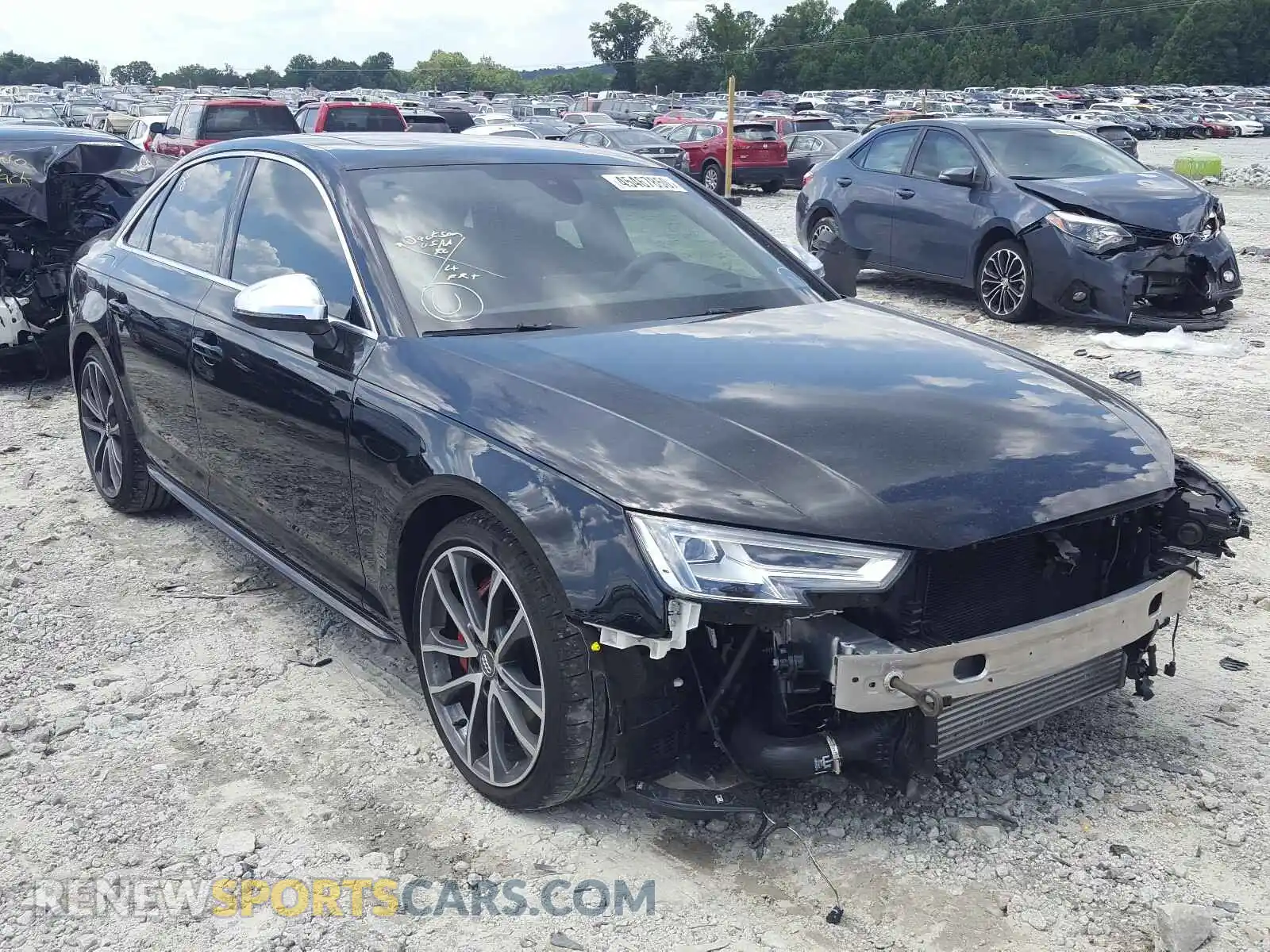 1 Photograph of a damaged car WAUC4AF44KA072976 AUDI S4/RS4 2019