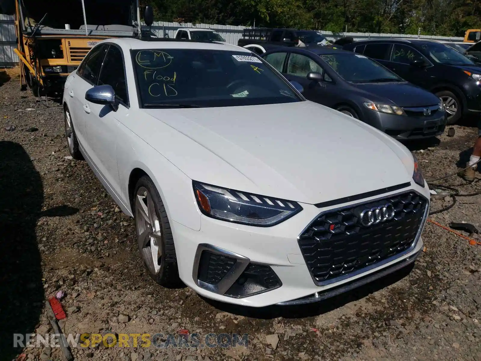1 Photograph of a damaged car WAUB4AF45LA028062 AUDI S4/RS4 2020