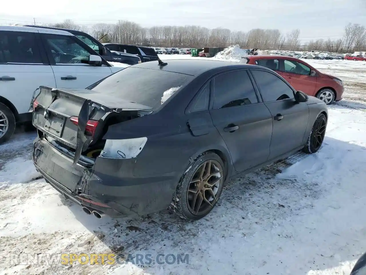 3 Photograph of a damaged car WAUA4AF46MA054201 AUDI S4/RS4 2021