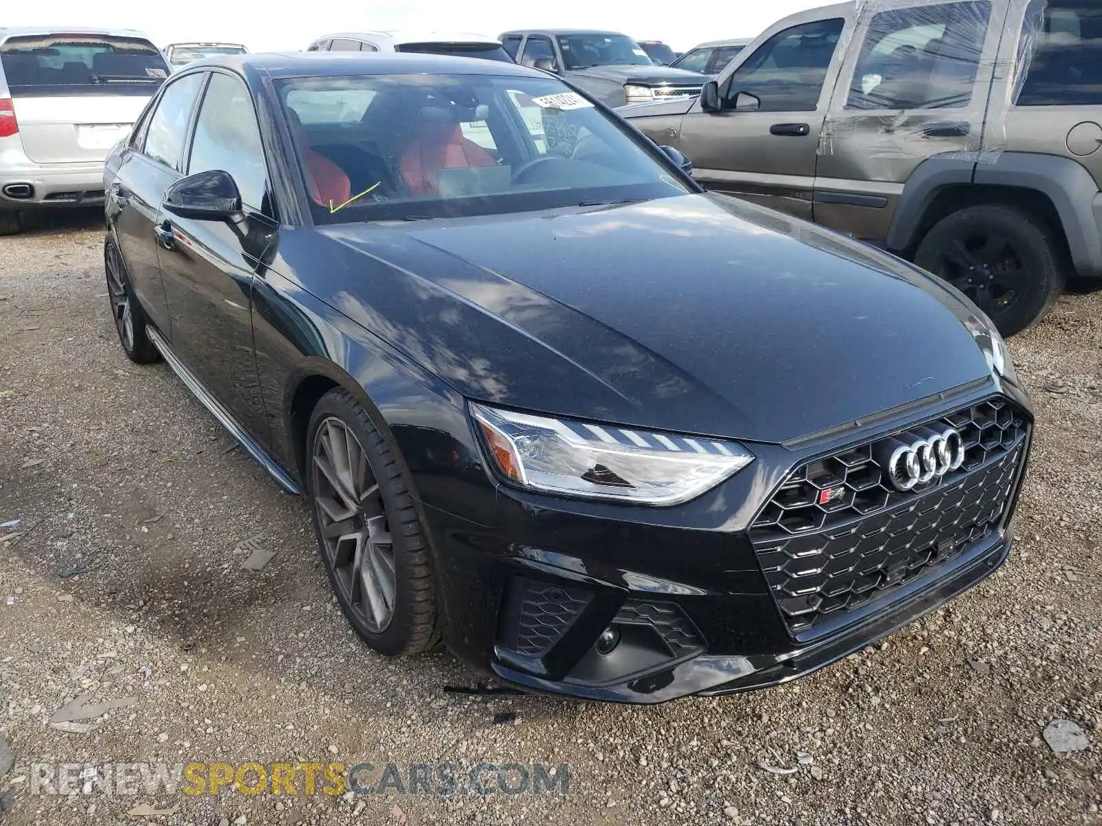 1 Photograph of a damaged car WAUB4AF40MA029444 AUDI S4/RS4 2021