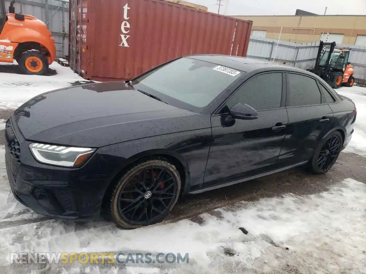 1 Photograph of a damaged car WAUC4AF41MA043504 AUDI S4/RS4 2021