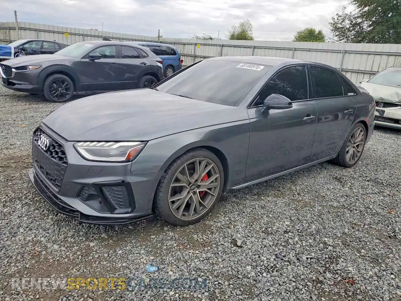 1 Фотография поврежденного автомобиля WAUC4AF45MA029590 AUDI S4/RS4 2021