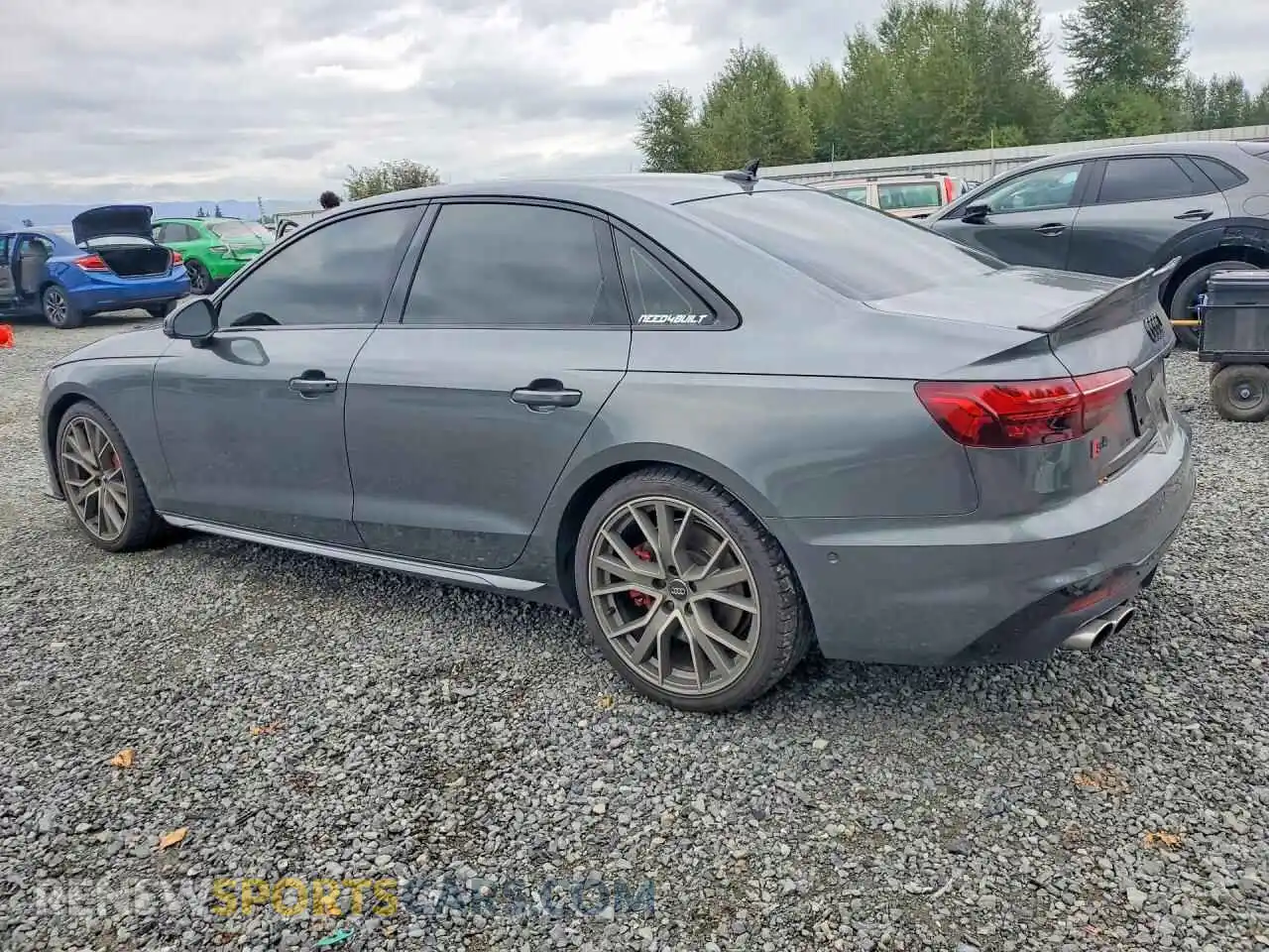 2 Фотография поврежденного автомобиля WAUC4AF45MA029590 AUDI S4/RS4 2021