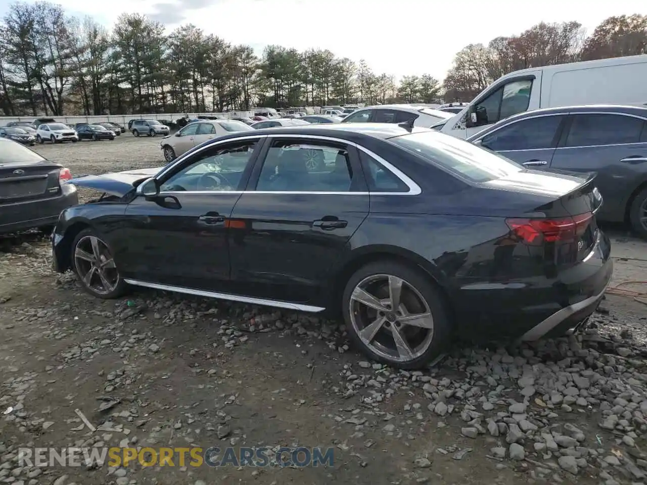 2 Photograph of a damaged car WAUB4AF45NA009501 AUDI S4/RS4 2022