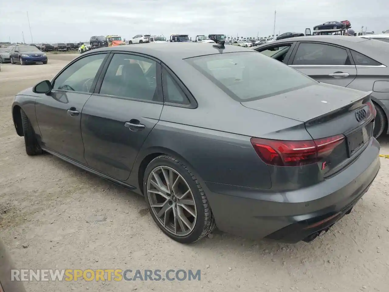 2 Photograph of a damaged car WAUB4AF40PA015189 AUDI S4/RS4 2023