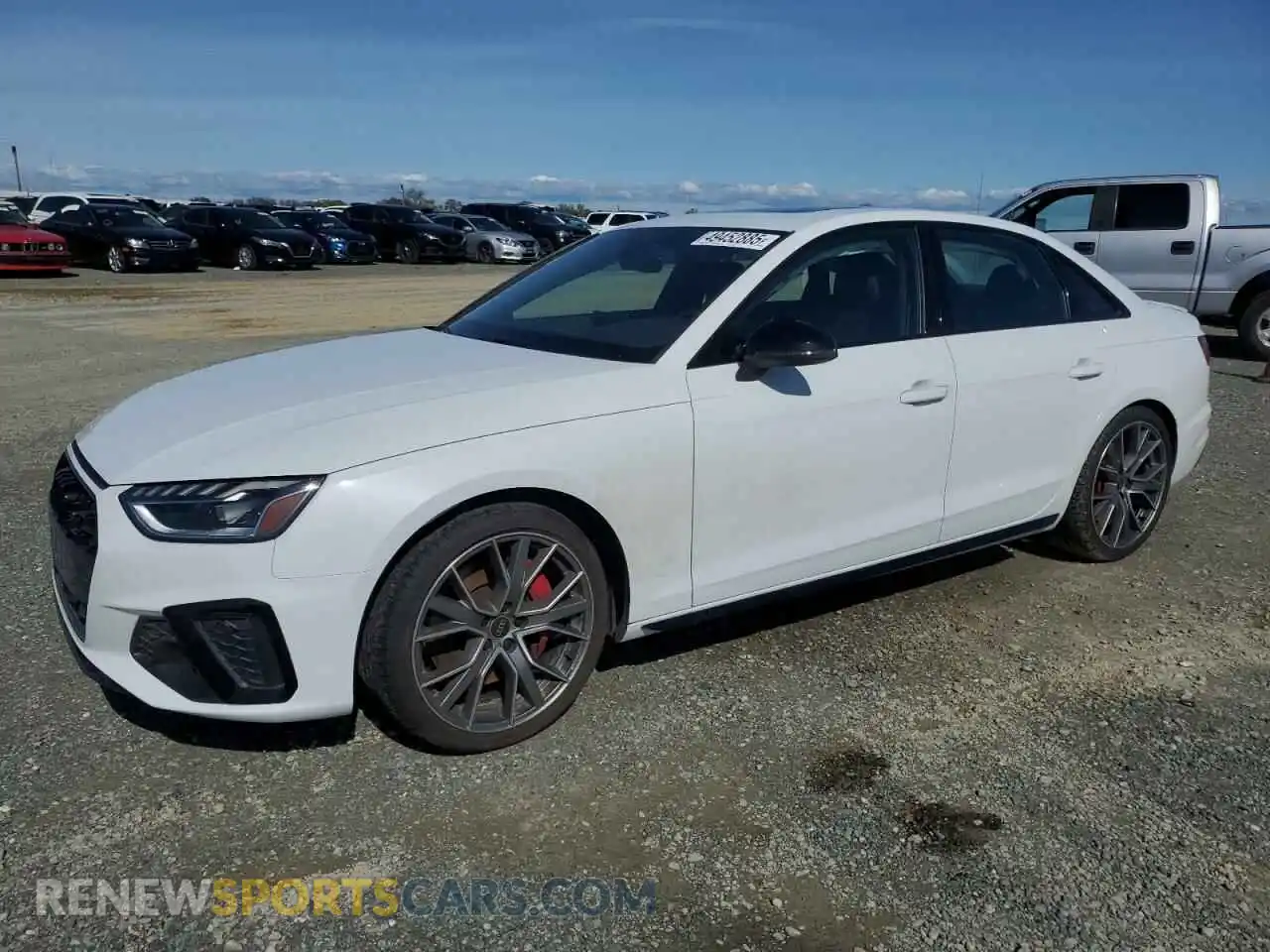 1 Photograph of a damaged car WAUB4AF41PA084389 AUDI S4/RS4 2023
