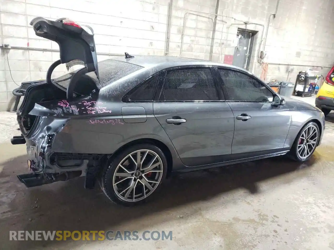 3 Photograph of a damaged car WAUB4AF44PA043139 AUDI S4/RS4 2023