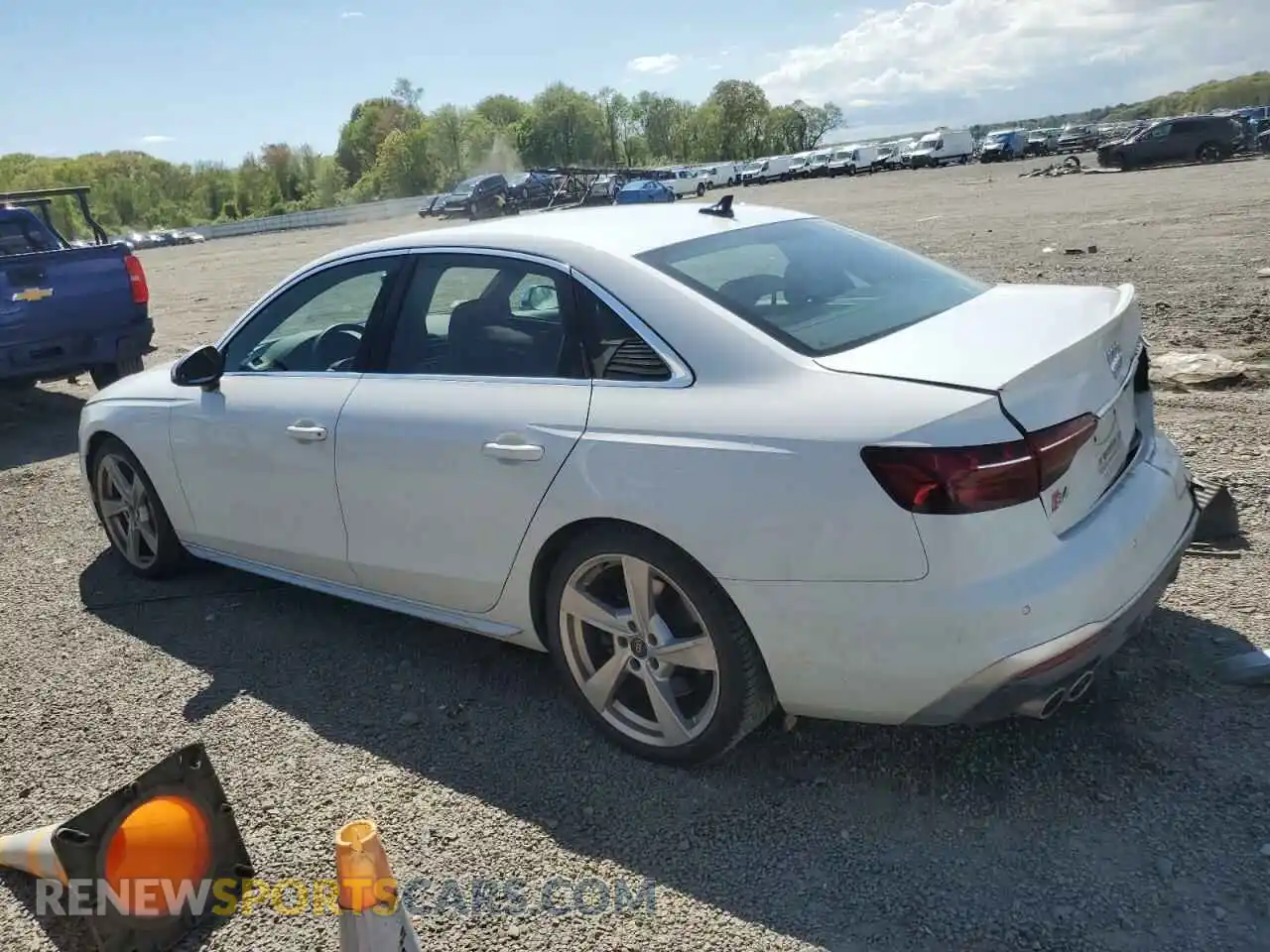 2 Photograph of a damaged car WAUB4AF46PA062131 AUDI S4/RS4 2023