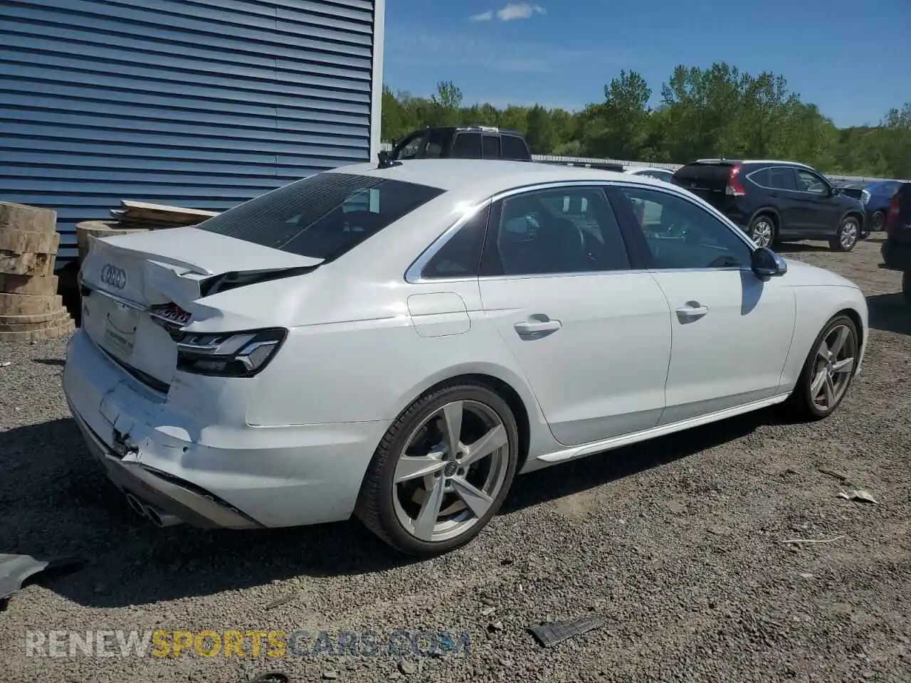 3 Photograph of a damaged car WAUB4AF46PA062131 AUDI S4/RS4 2023