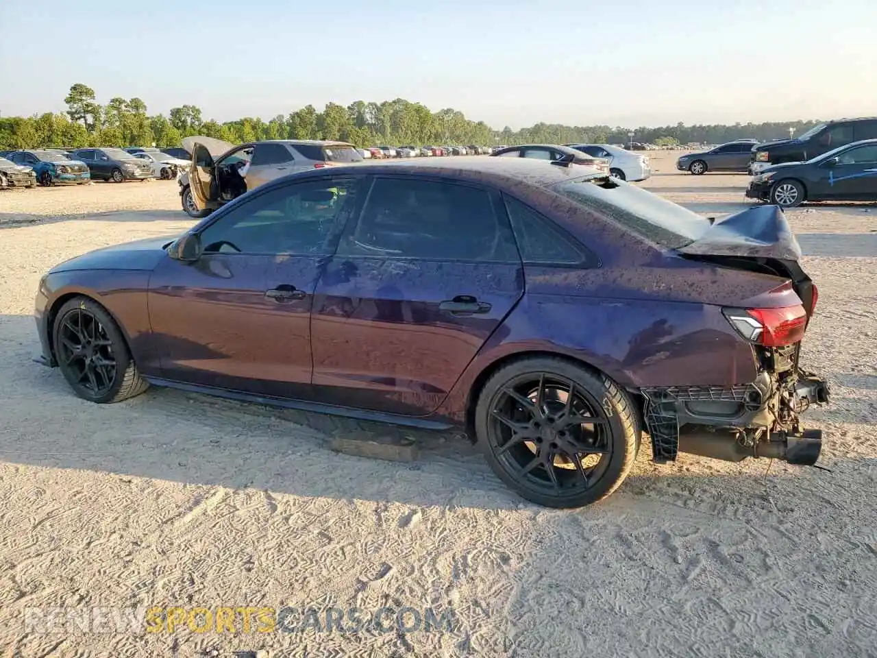 2 Photograph of a damaged car WAUB4AF4XPA009948 AUDI S4/RS4 2023