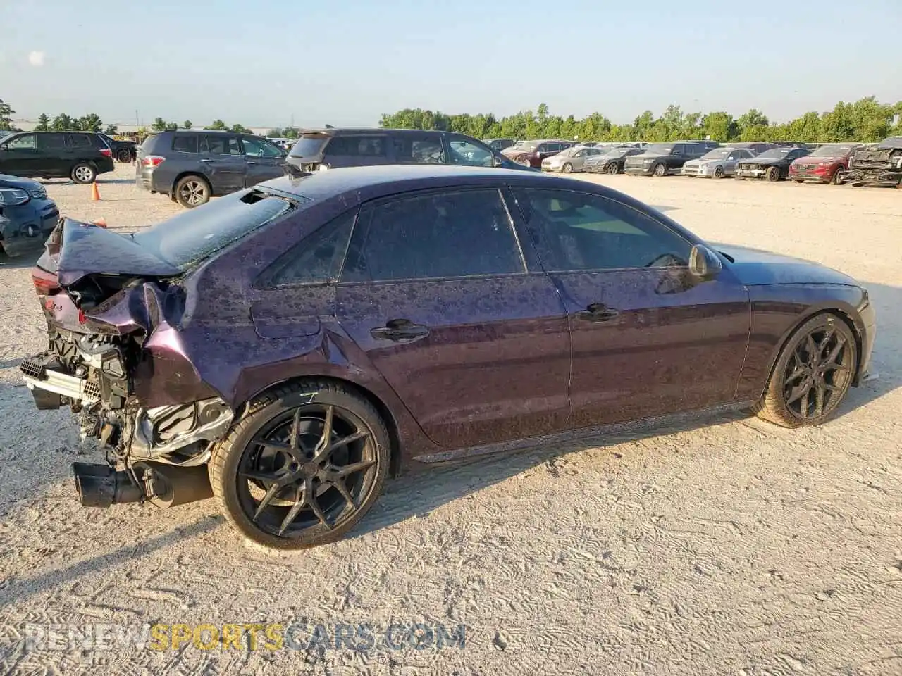 3 Photograph of a damaged car WAUB4AF4XPA009948 AUDI S4/RS4 2023