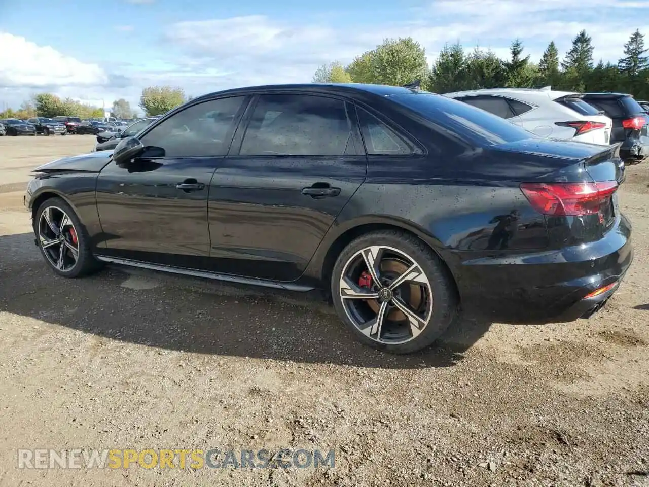 2 Photograph of a damaged car WAUC4AF41PA013133 AUDI S4/RS4 2023