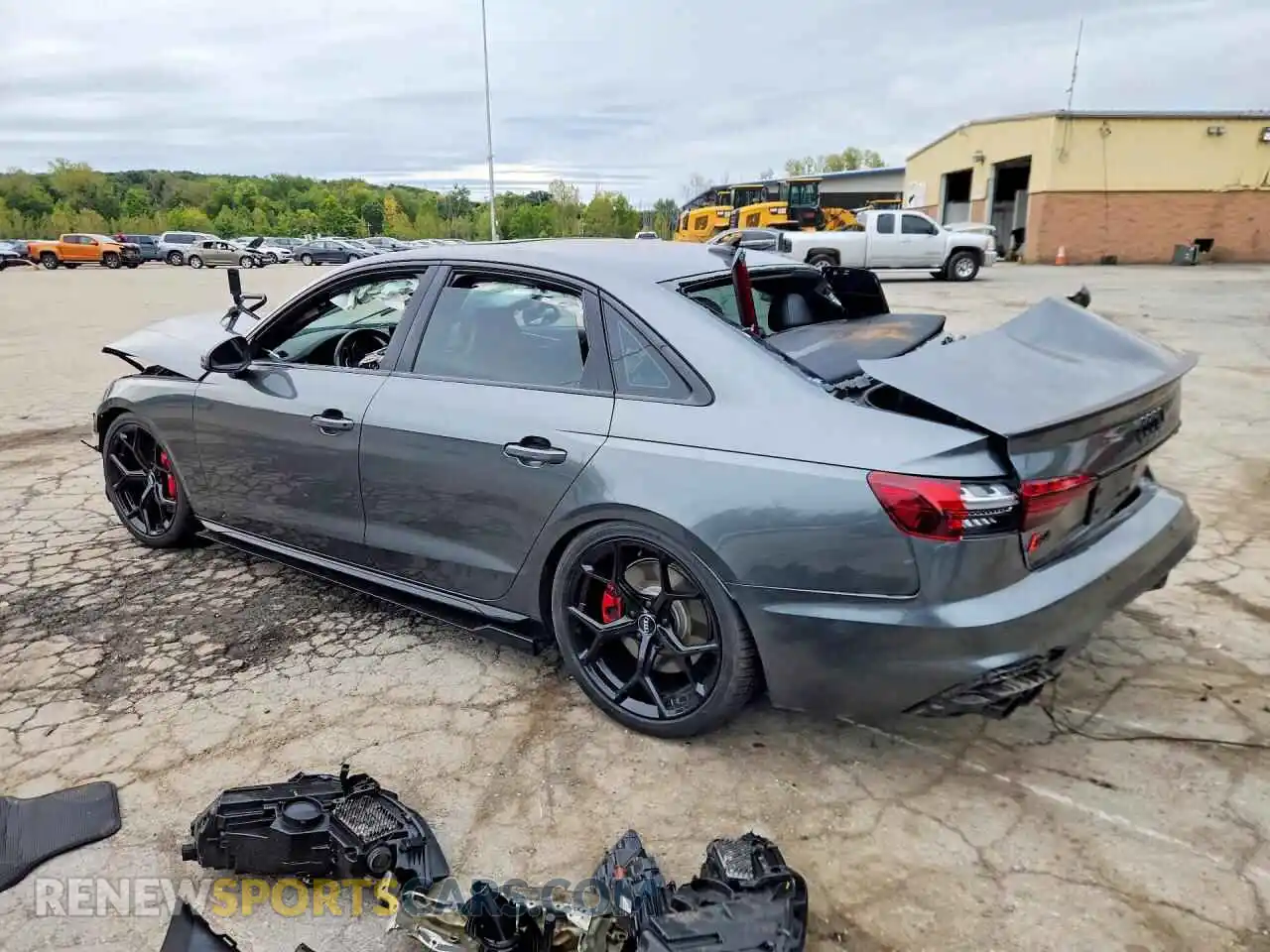 2 Photograph of a damaged car WAUC4AF44PA065484 AUDI S4/RS4 2023