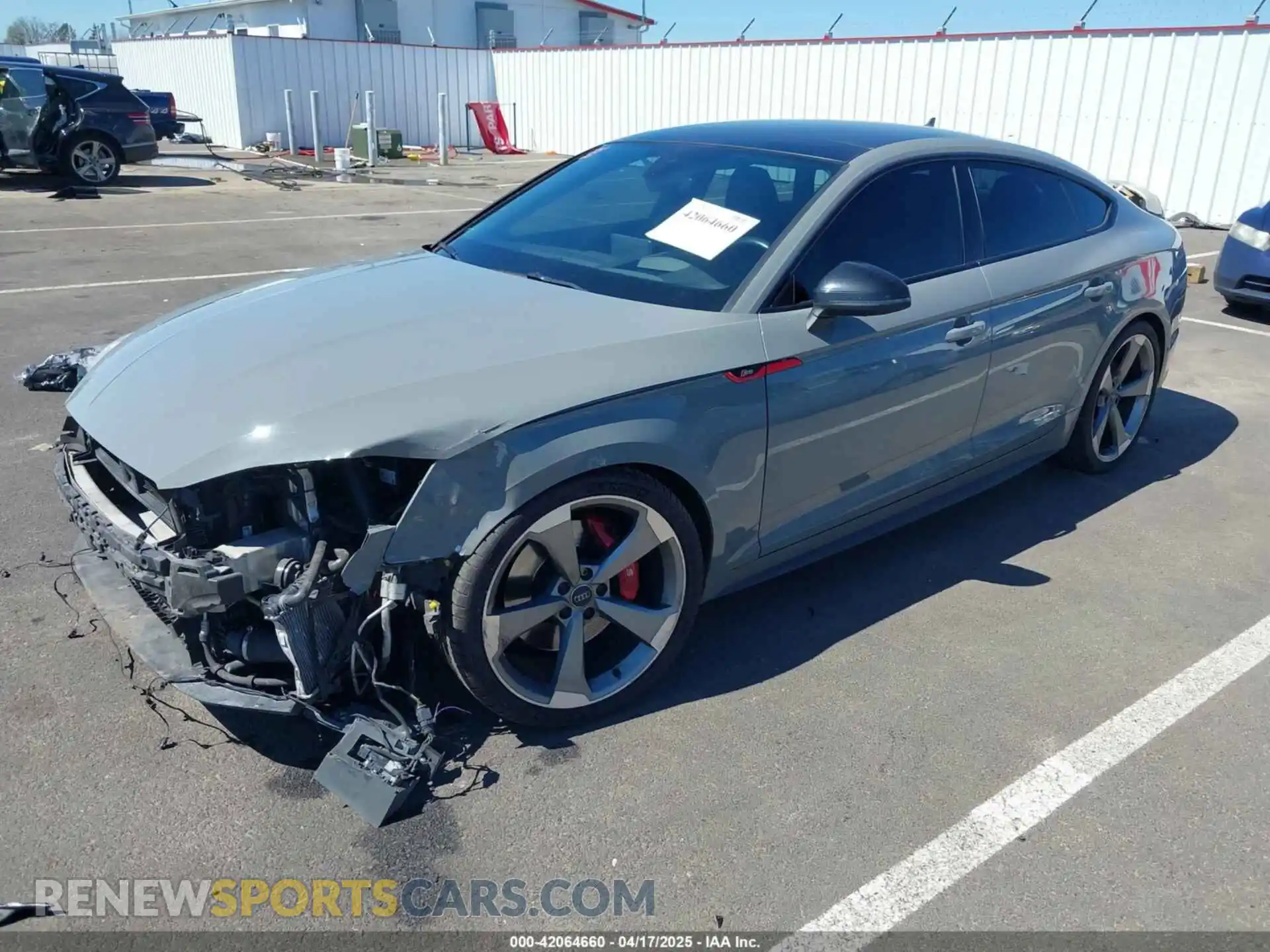 2 Photograph of a damaged car WAUC4CF50KA017042 AUDI S5 2019