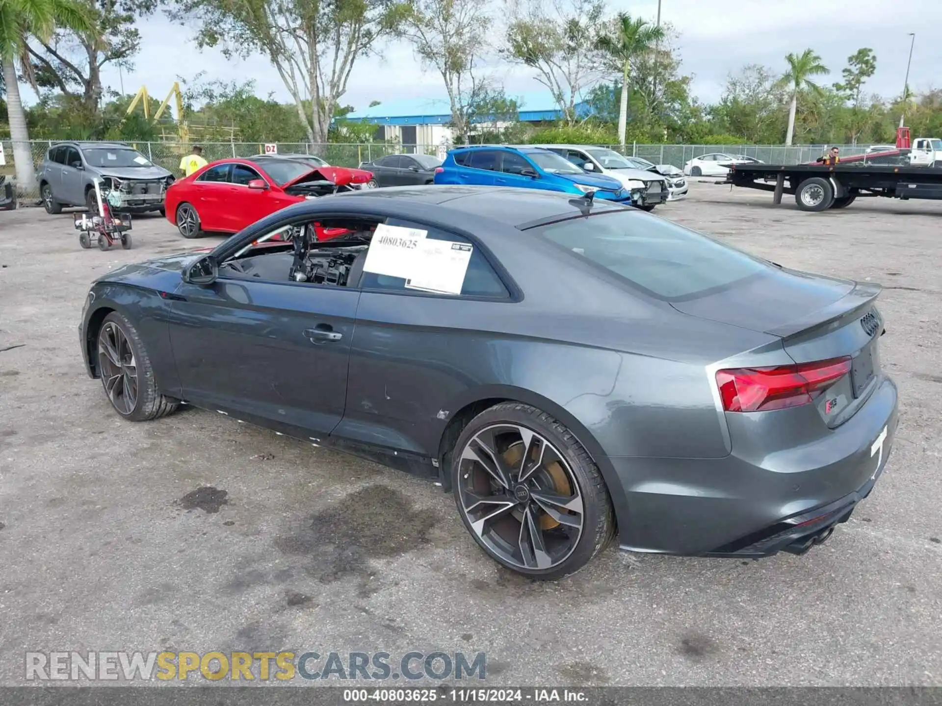 3 Photograph of a damaged car WAUP4AF5XPA039188 AUDI S5 2023