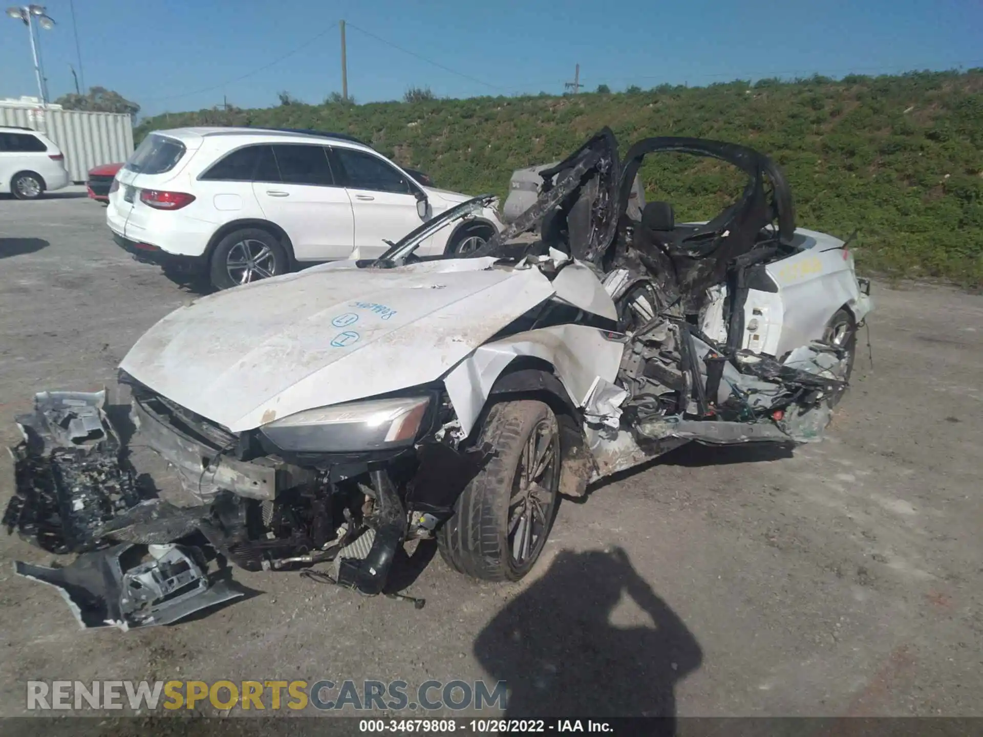 2 Фотография поврежденного автомобиля WAUW4GF53PN000868 AUDI S5 CABRIOLET 2023