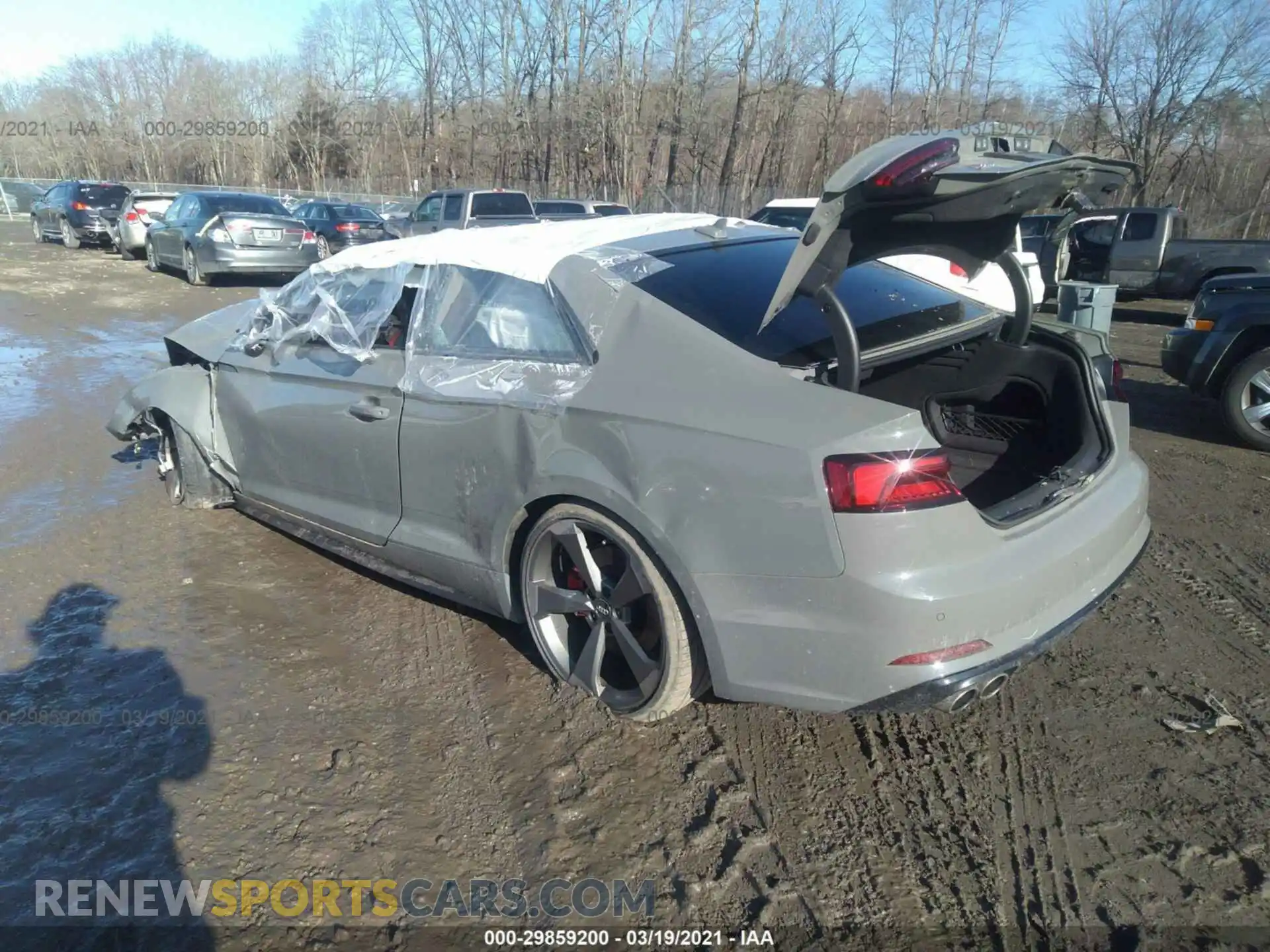 3 Photograph of a damaged car WAUP4AF58KA078807 AUDI S5 COUPE 2019