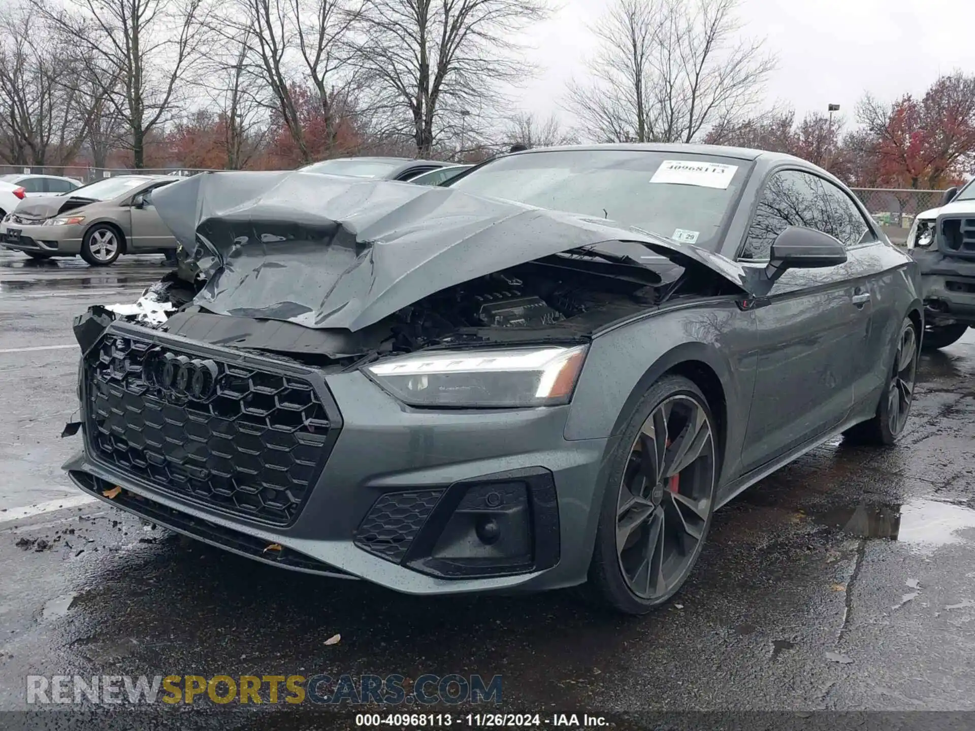 2 Photograph of a damaged car WAUP4AF56PA051189 AUDI S5 COUPE 2023