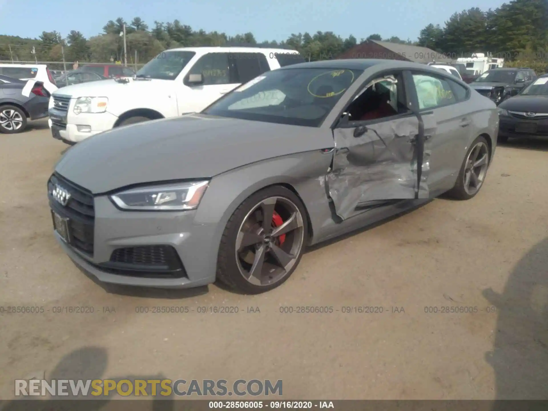 2 Photograph of a damaged car WAUB4CF52KA005194 AUDI S5 SPORTBACK 2019
