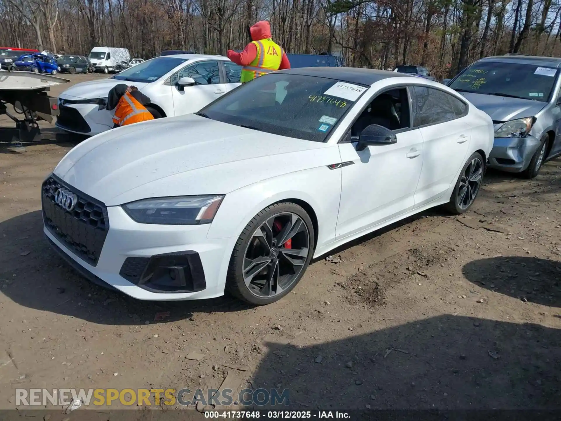 2 Фотография поврежденного автомобиля WAUC4CF51LA012689 AUDI S5 SPORTBACK 2020