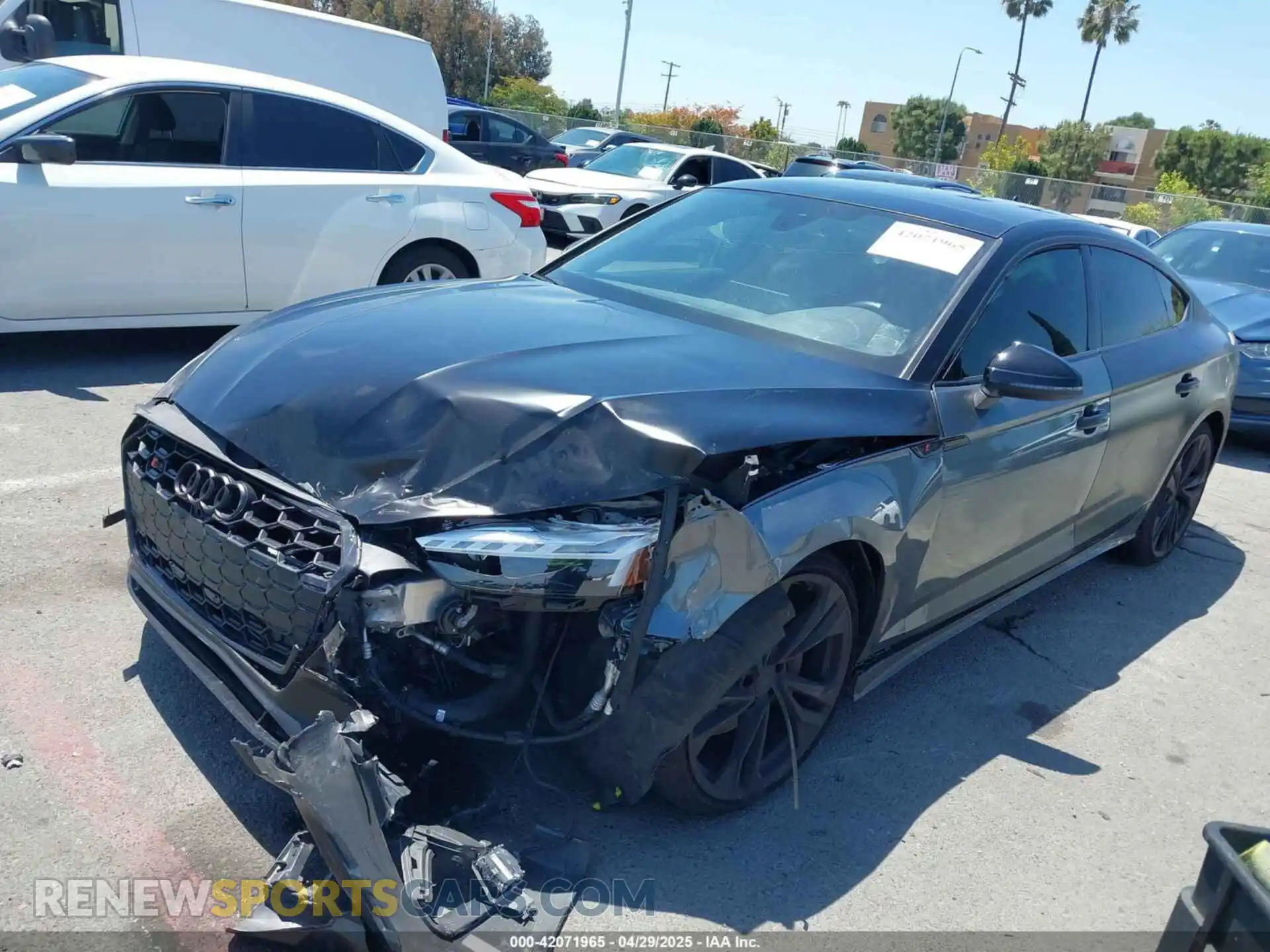 2 Photograph of a damaged car WAUC4CF58MA041642 AUDI S5 SPORTBACK 2021