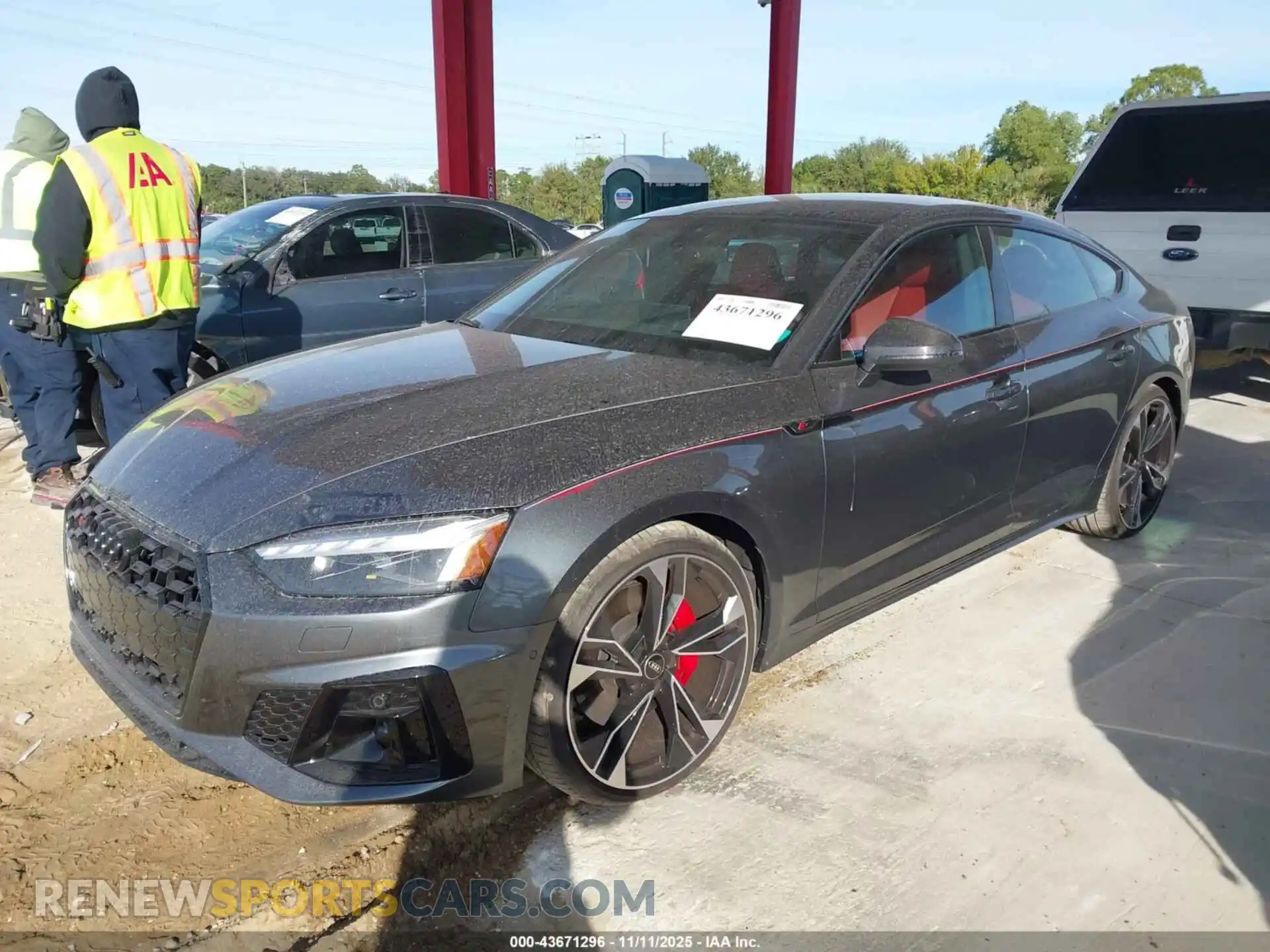 2 Photograph of a damaged car WAUB4CF58SA006592 AUDI S5 SPORTBACK 2025