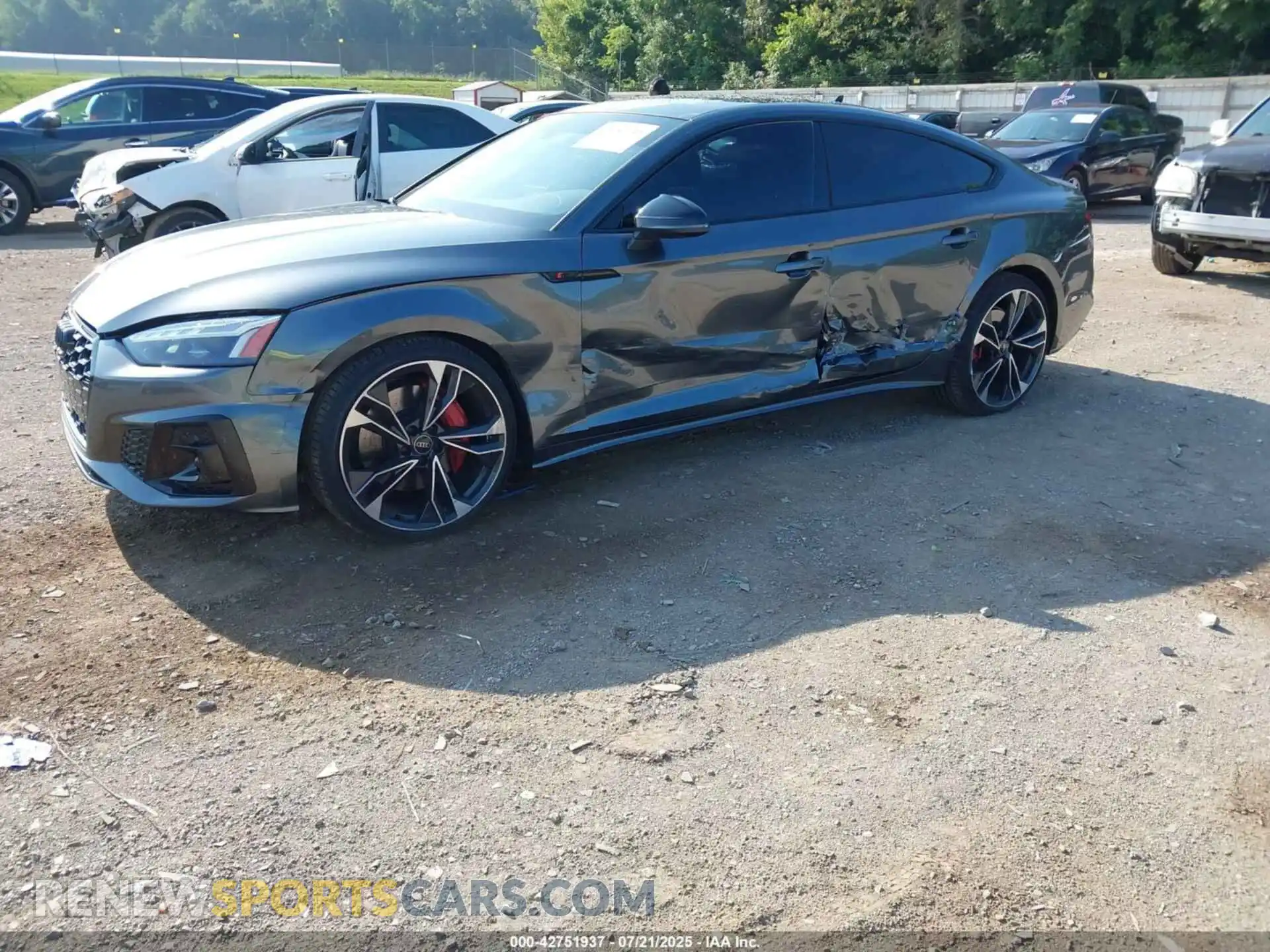 2 Photograph of a damaged car WAUC4CF53SA014152 AUDI S5 SPORTBACK 2025