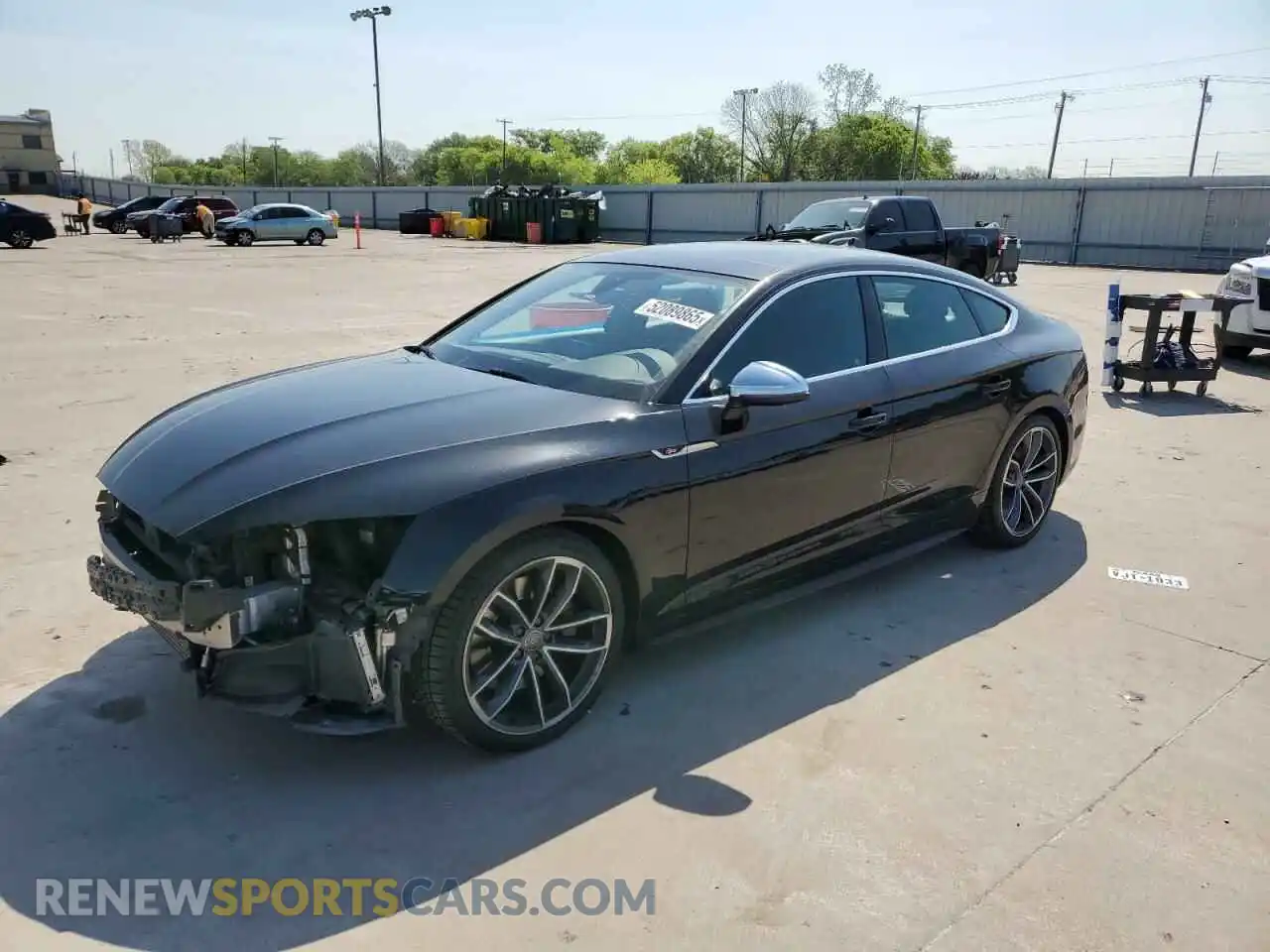 1 Photograph of a damaged car WAUA4CF51KA003450 AUDI S5/RS5 2019