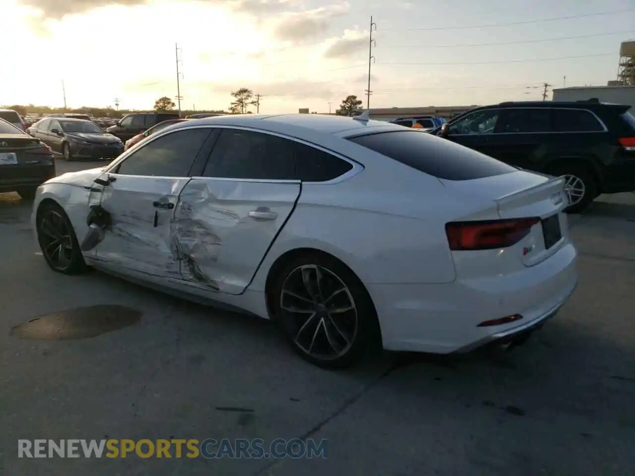 2 Photograph of a damaged car WAUB4CF51KA073146 AUDI S5/RS5 2019