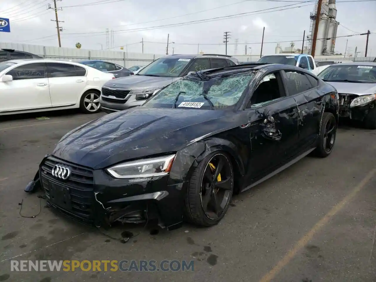 2 Photograph of a damaged car WAUB4CF54KA005133 AUDI S5/RS5 2019