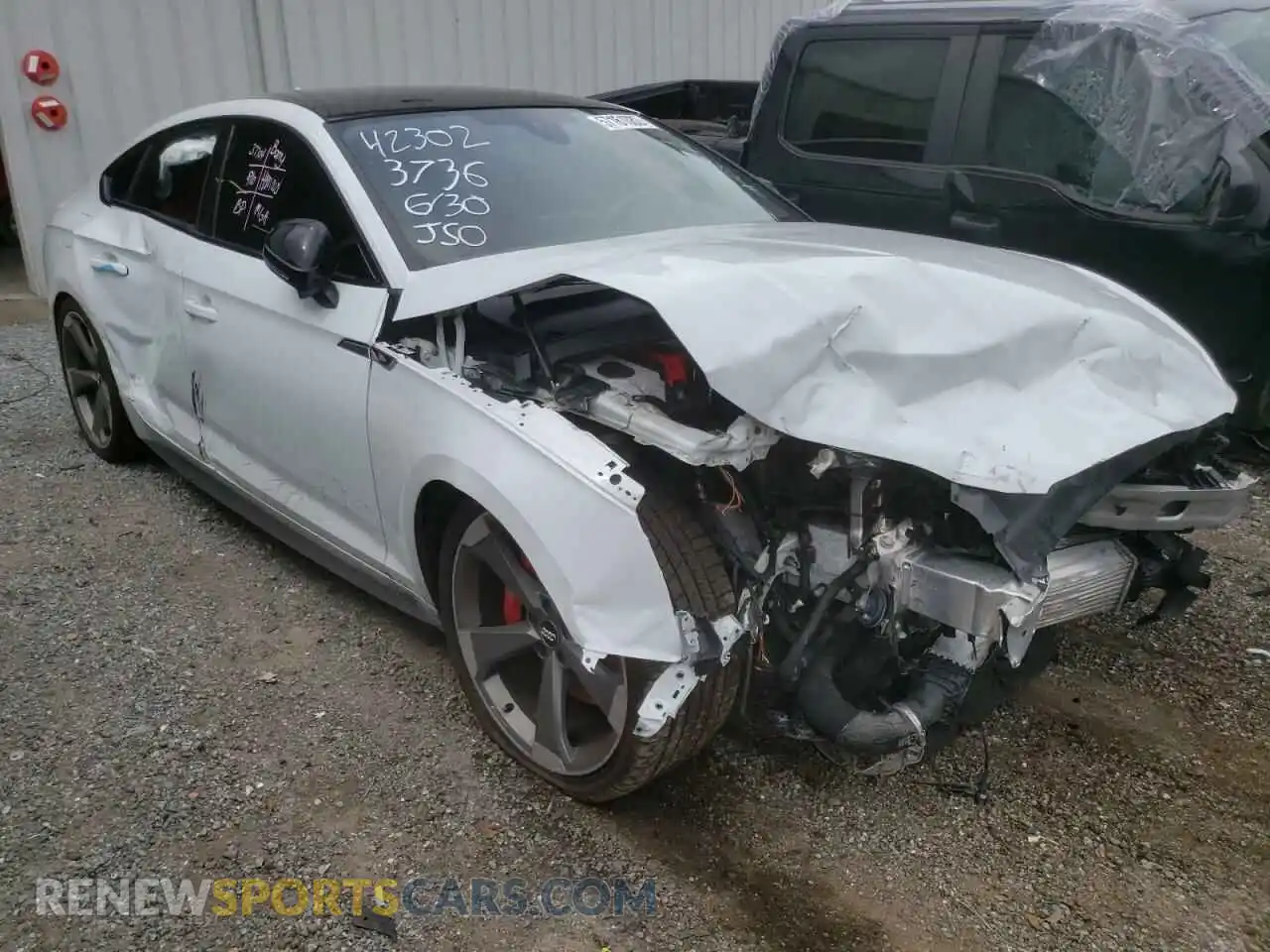 1 Photograph of a damaged car WAUB4CF56KA083736 AUDI S5/RS5 2019