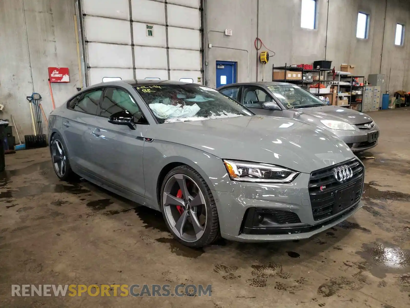 1 Photograph of a damaged car WAUC4CF50KA071232 AUDI S5/RS5 2019