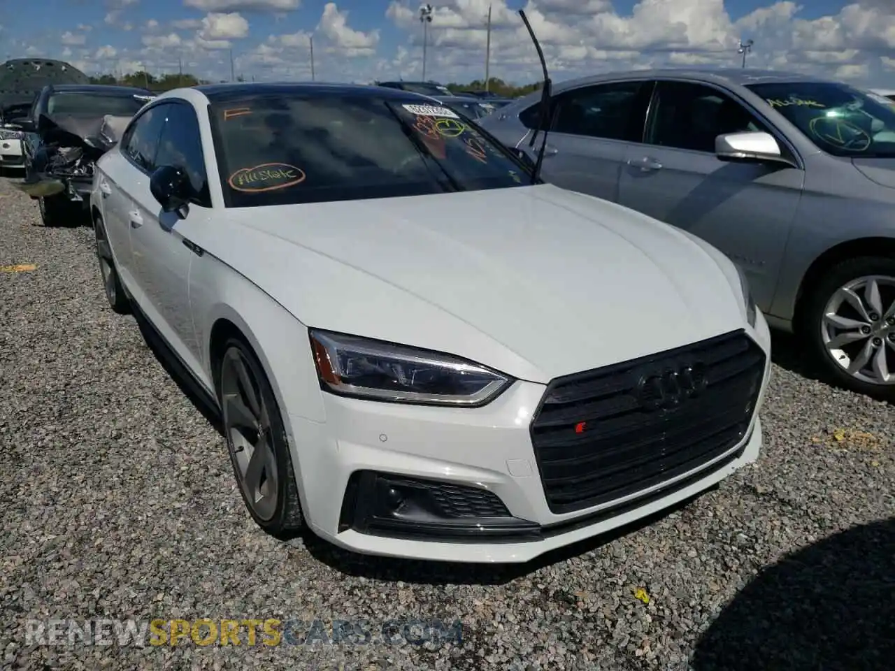 1 Photograph of a damaged car WAUC4CF52KA081275 AUDI S5/RS5 2019