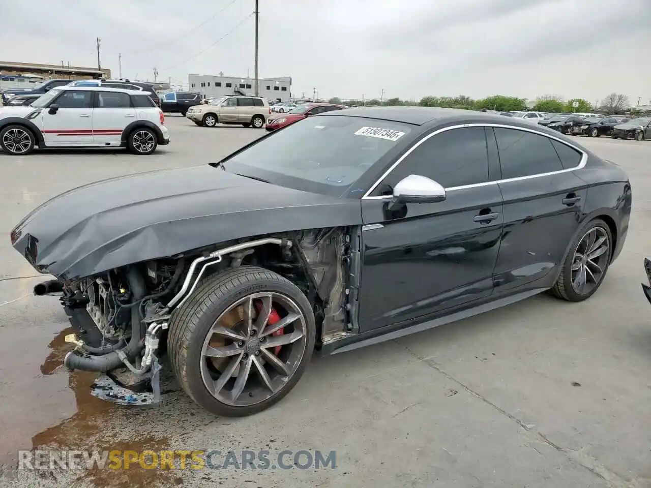 1 Photograph of a damaged car WAUC4CF54KA044826 AUDI S5/RS5 2019