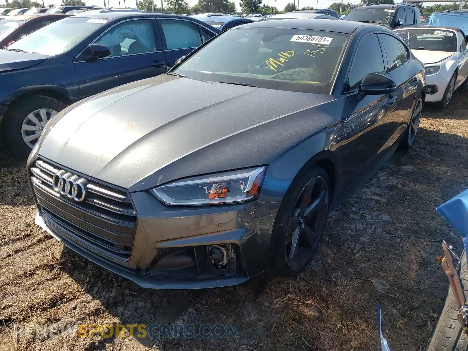 2 Photograph of a damaged car WAUC4CF54KA095646 AUDI S5/RS5 2019