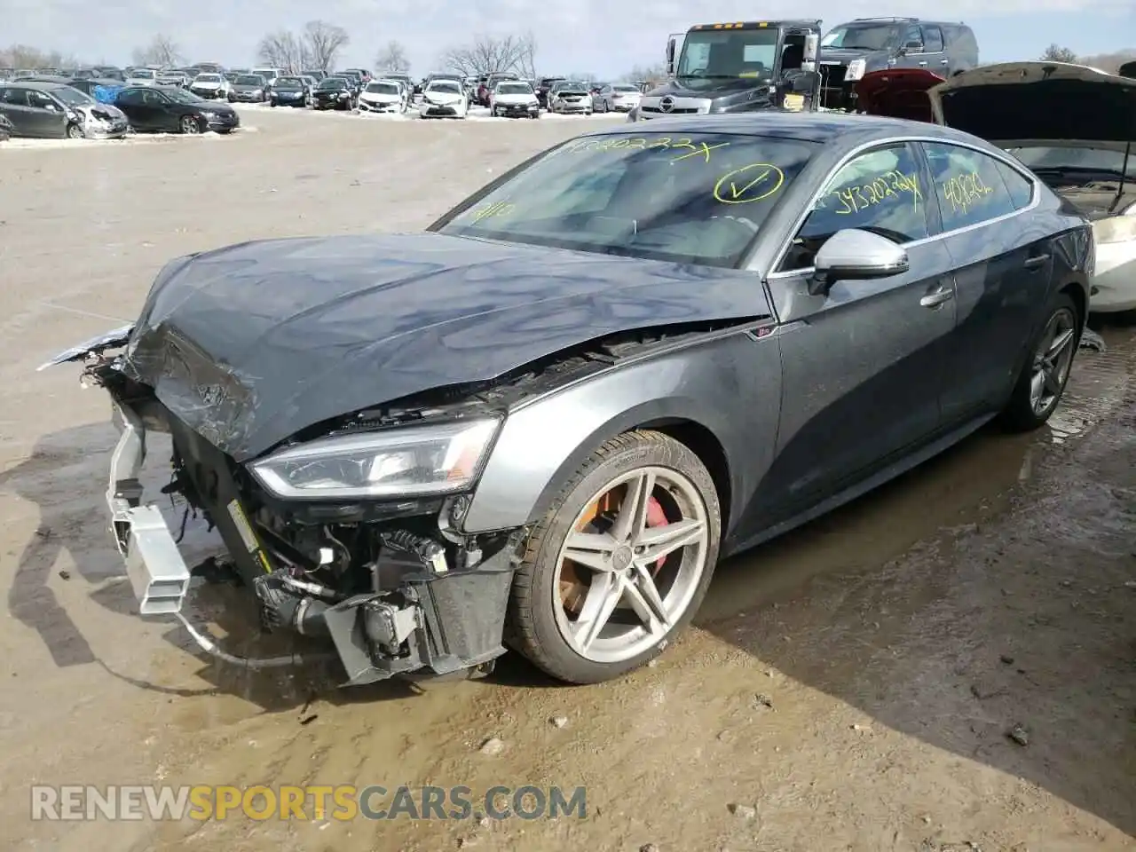 2 Photograph of a damaged car WAUC4CF56KA006031 AUDI S5/RS5 2019