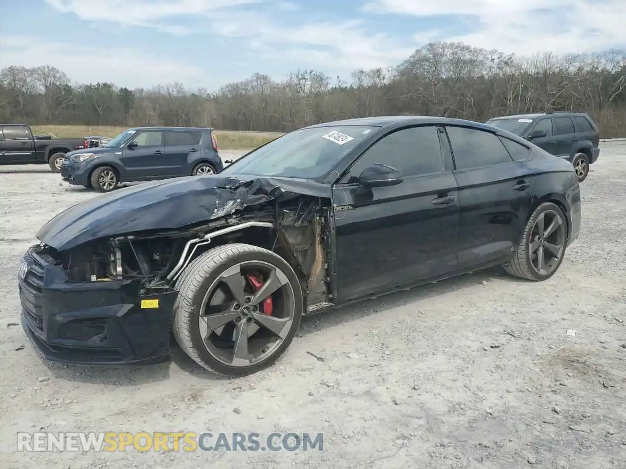 1 Photograph of a damaged car WAUC4CF5XKA005738 AUDI S5/RS5 2019