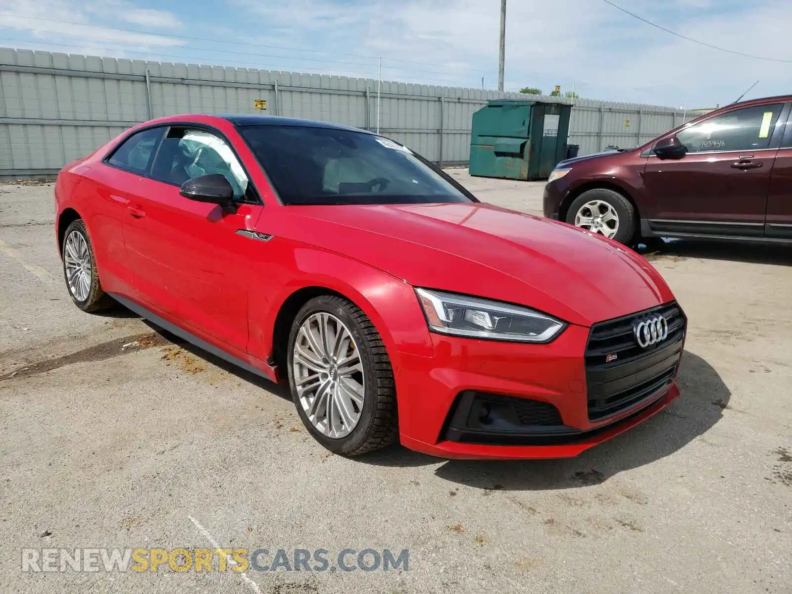 1 Photograph of a damaged car WAUR4AF52KA083297 AUDI S5/RS5 2019