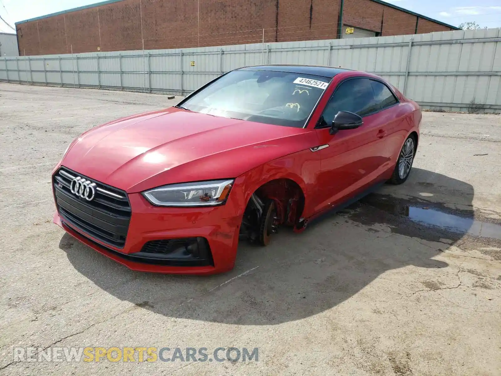 2 Photograph of a damaged car WAUR4AF52KA083297 AUDI S5/RS5 2019