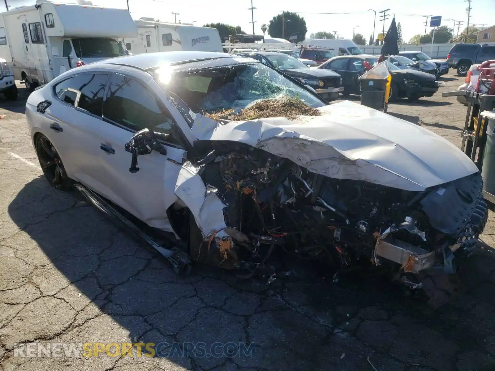 1 Photograph of a damaged car WUABWCF50KA902420 AUDI S5/RS5 2019