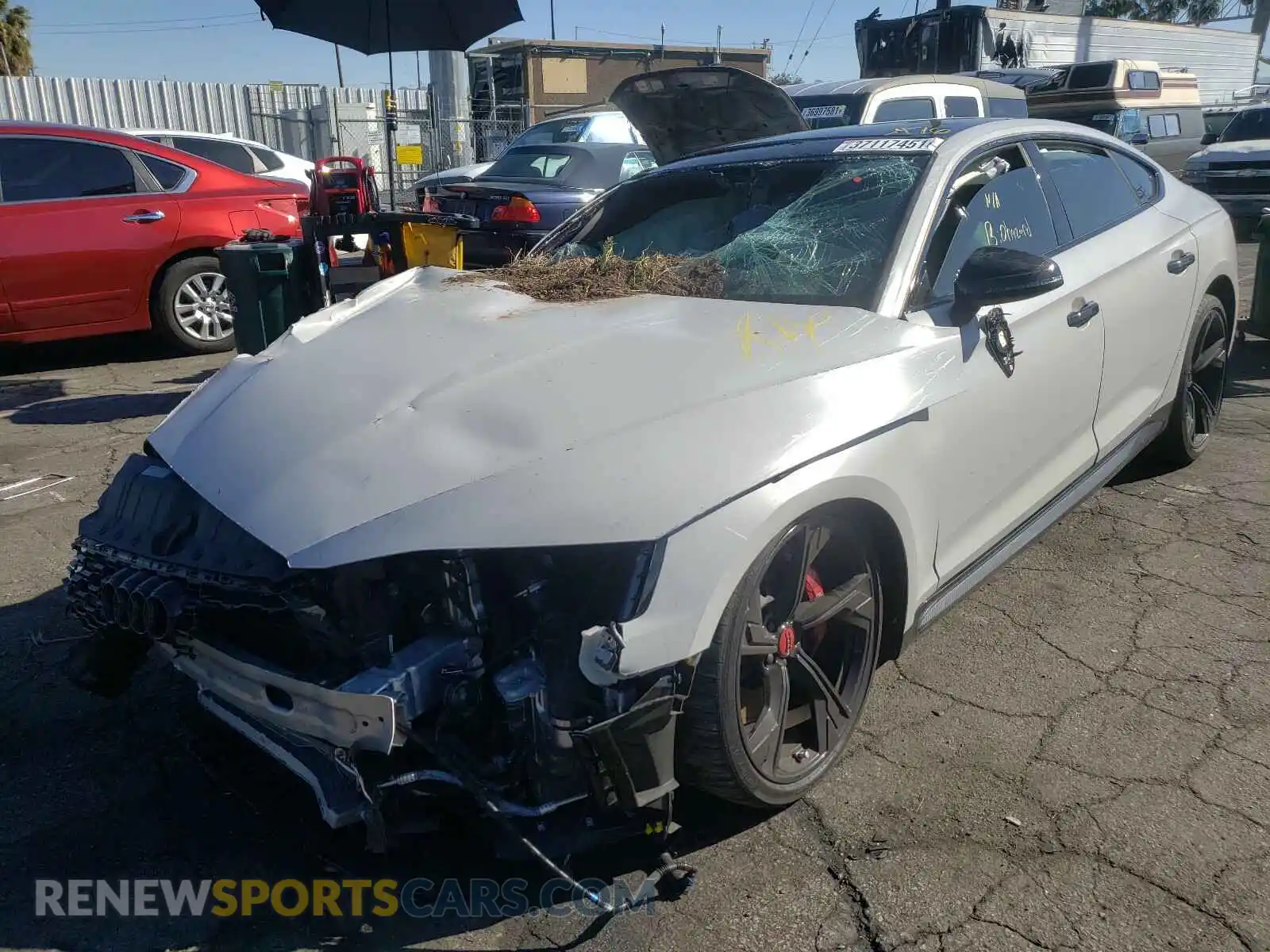 2 Photograph of a damaged car WUABWCF50KA902420 AUDI S5/RS5 2019