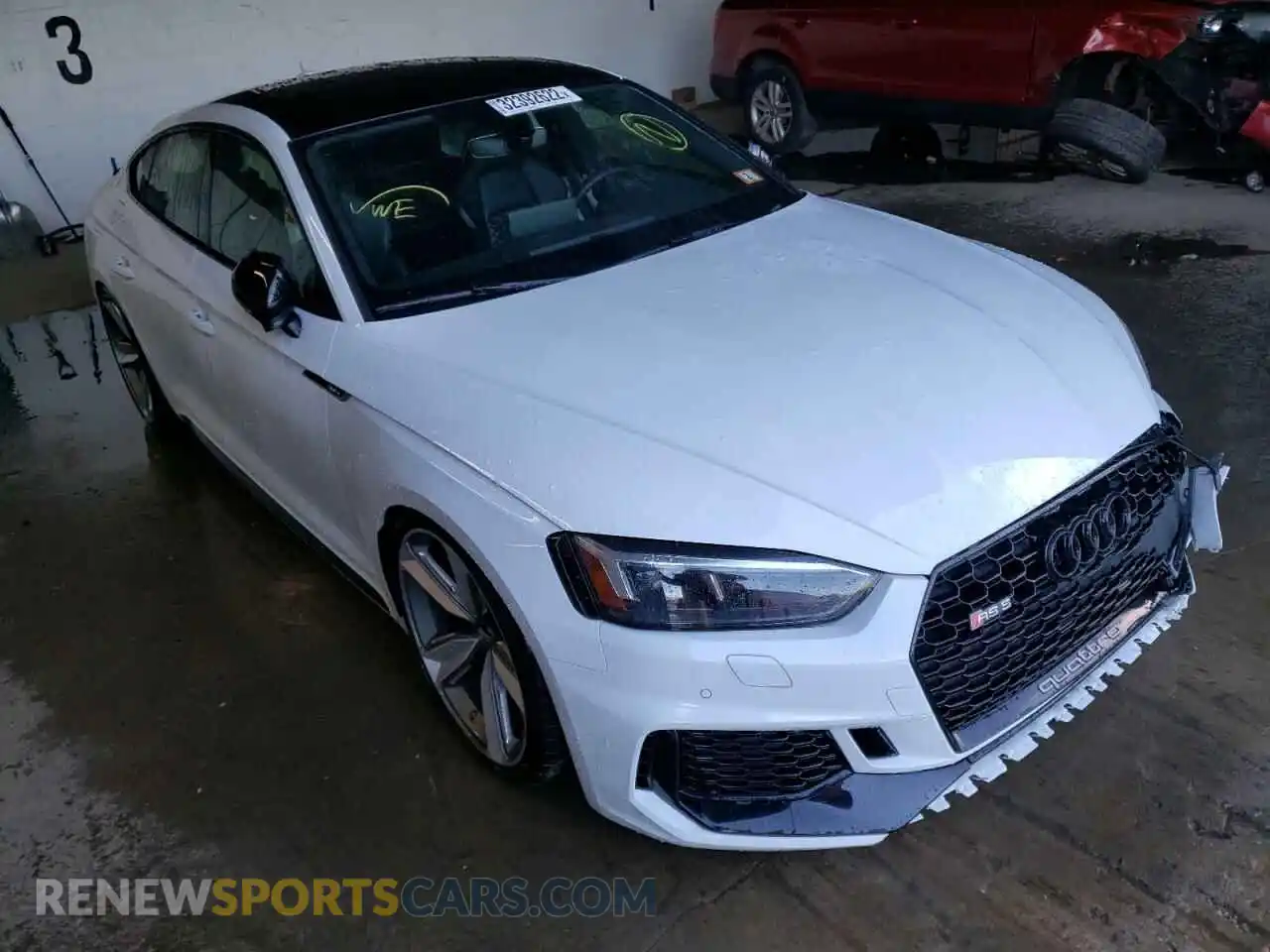 1 Photograph of a damaged car WUABWCF51KA902474 AUDI S5/RS5 2019