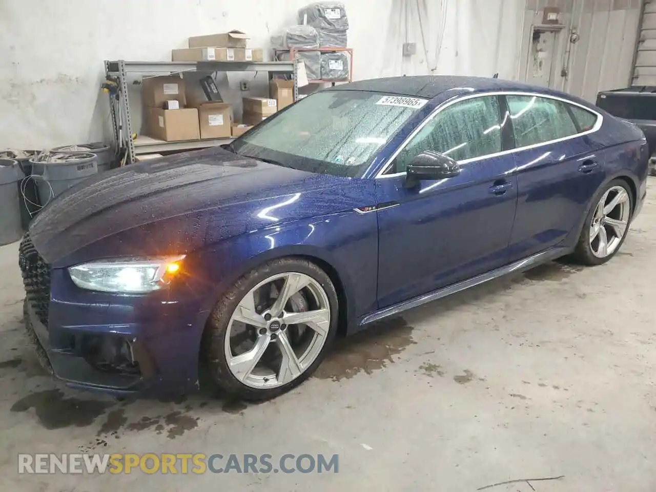 1 Photograph of a damaged car WUABWCF54KA900346 AUDI S5/RS5 2019