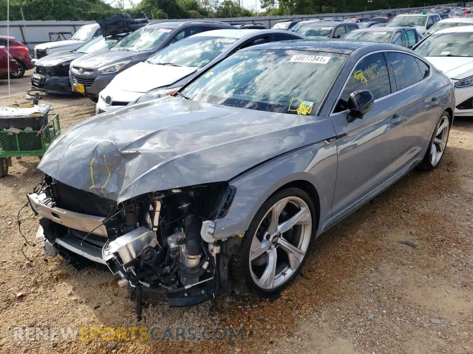 2 Photograph of a damaged car WUABWCF55KA901988 AUDI S5/RS5 2019